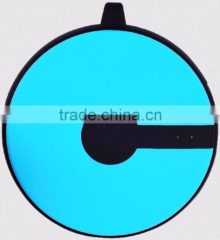 Promotional gift 4000mAh solar power bank for all mobile phones