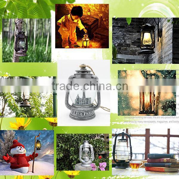 Creative design city led christmas ornaments