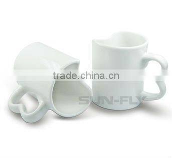 Ceramic Couple Sublimation Mug (SFS-MG05B)