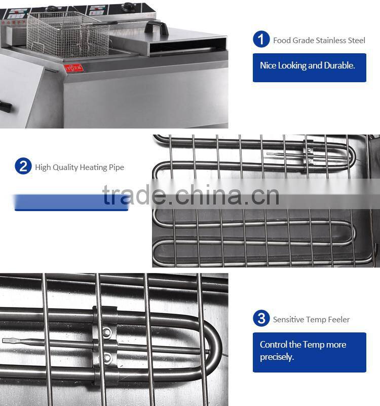CI-904 Commercial Healthy Potato Chip Fryer for Sale