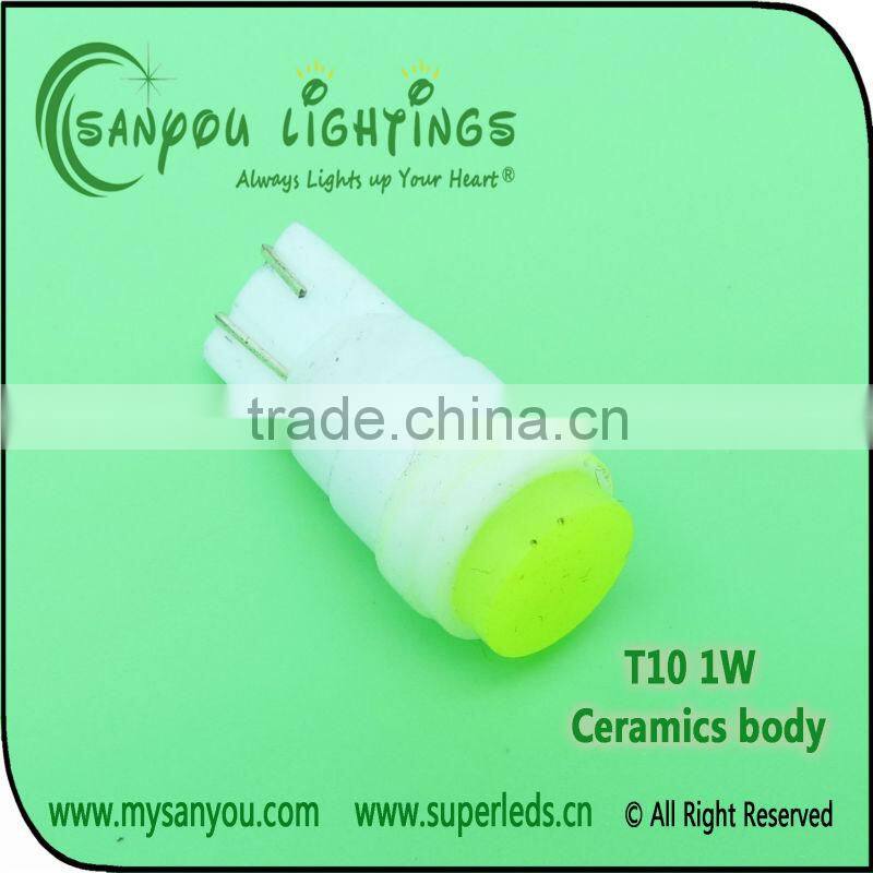 led light for car T10 6W RGB led light bulb