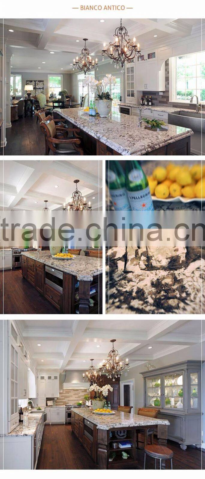 Kitchen and bathroom designs custom made A maroon granite countertops