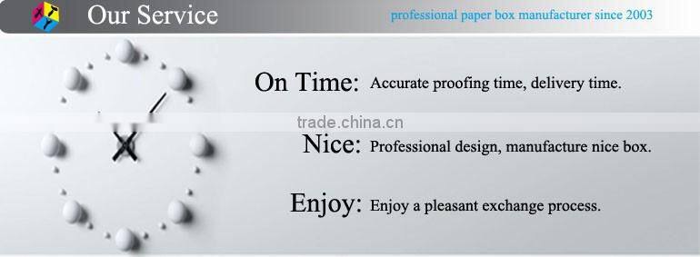 rectangle cardboard paper folding gift box