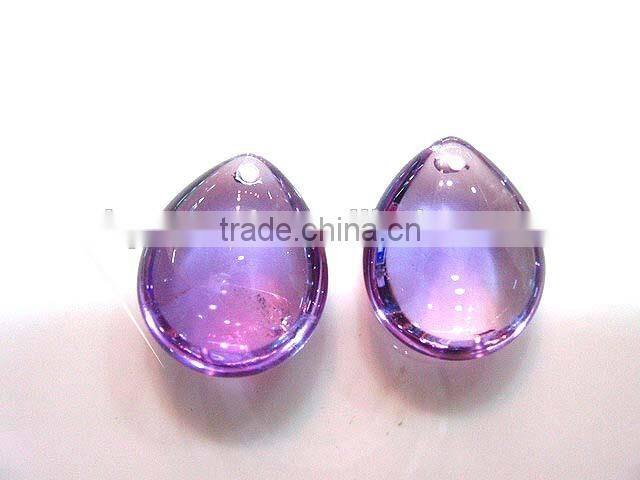 2016 best selling purple crystal element necklace for sale