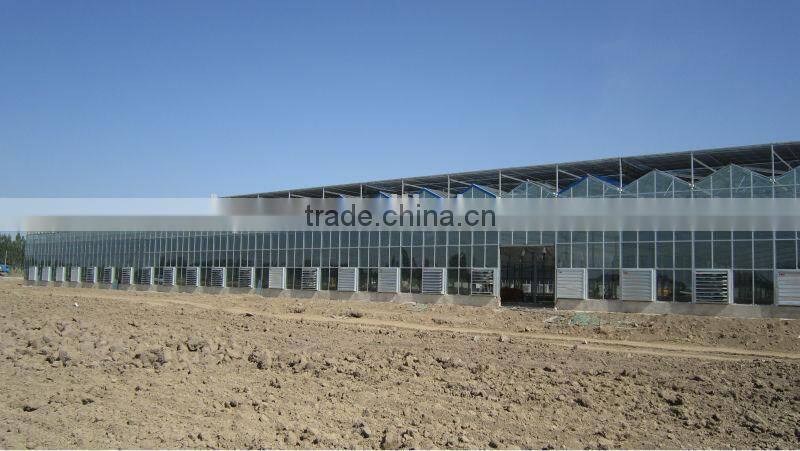 multi span commercial glass greenhouse greenhouse