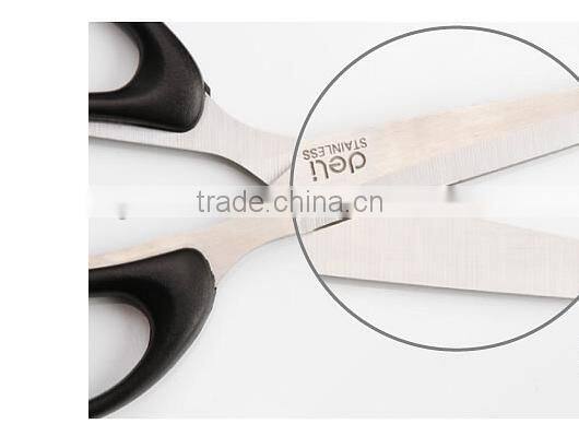 Deli Student Scissor or Scissors with plastic handle Model 6009 black