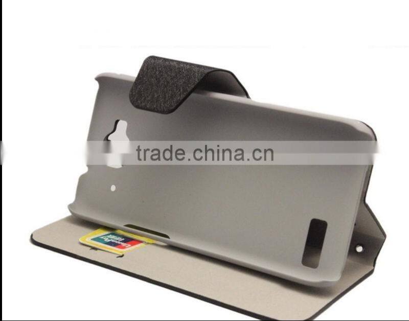 wallet case flip cover for Alcatel One Touch idol mini