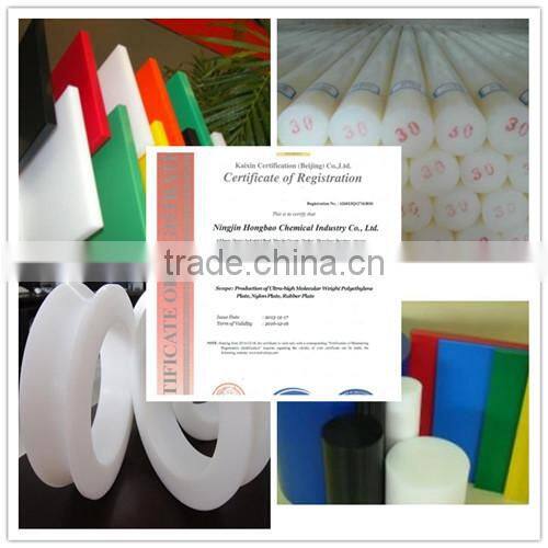 Wear resistant hdpe sheet for coal bin