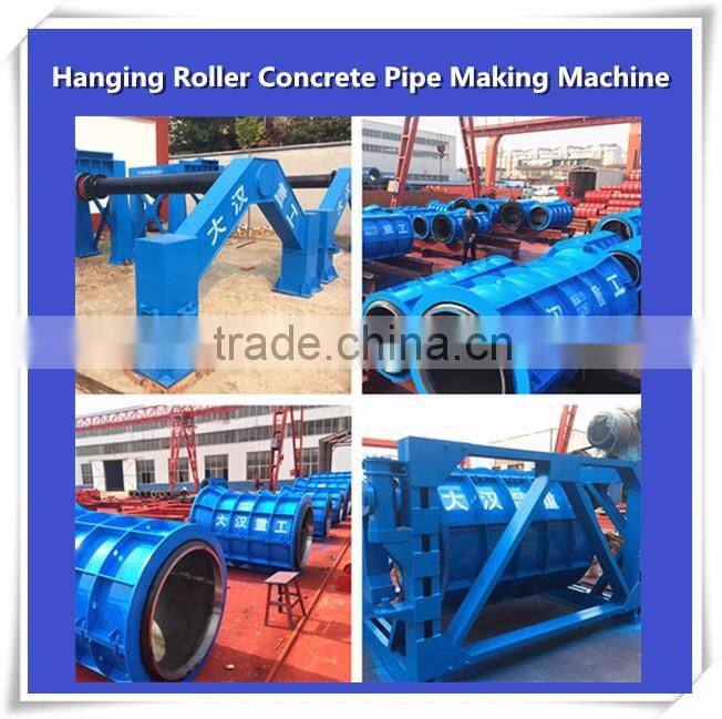 Concrete Pipe machine for non-reinforced pipes