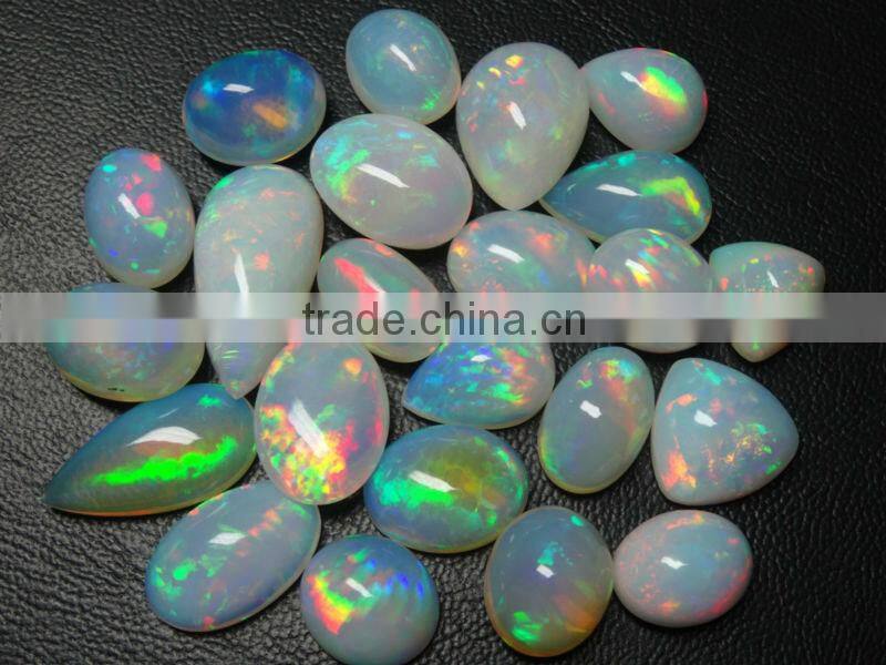 Ethiopian opal cabochon, celebrated size, ++AAA Quality, very good fire and colour