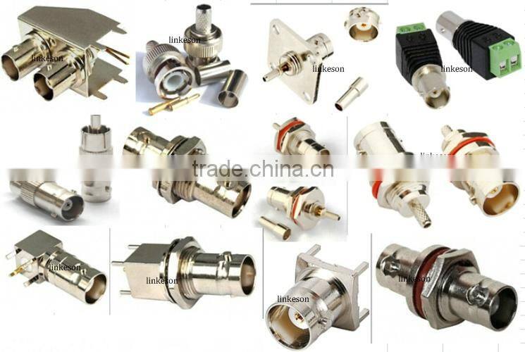 BNC panel mount female to female bulkhead CCTV Camera