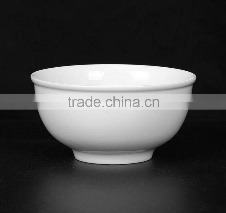 Small Royal White Restaurant Fine Porcelain Soup Bowls Porcelain