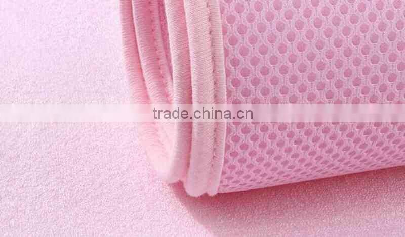 Pink 3D Mesh Combine TPU Film Waterproof Changing Pad Private Label
