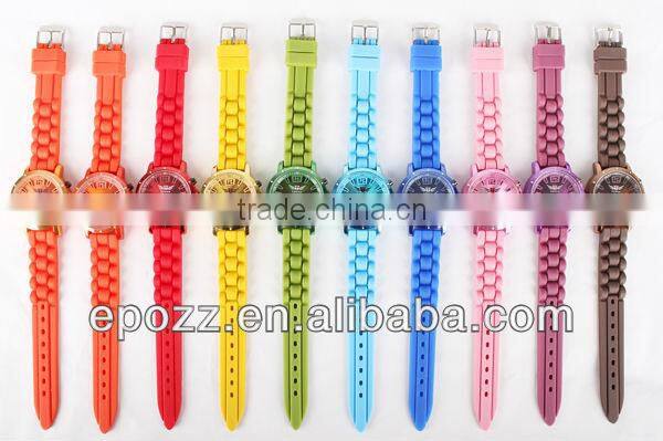 Hot selling flah light slicone watch watch for promotion gift silicone strap gift kid's watches