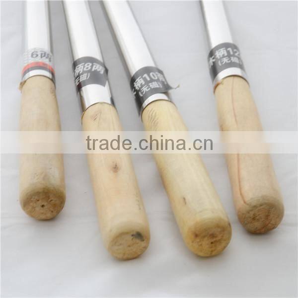 4pcs Stainless Steel Cooking Ladle With Wooden Handle