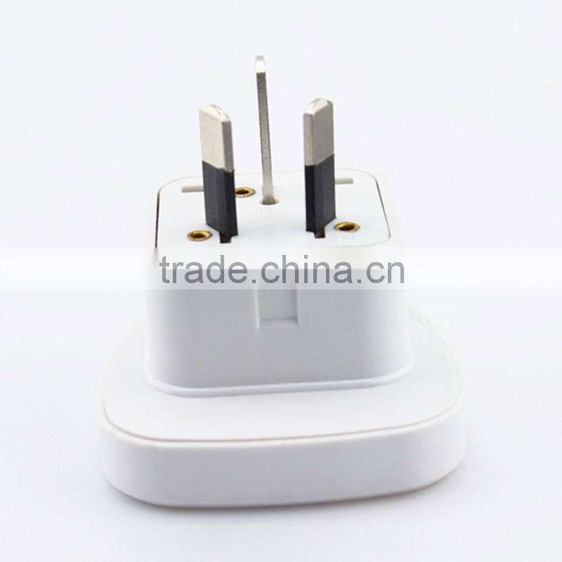 Mini universal plug adapter,world to Australia/China,with safety shutter