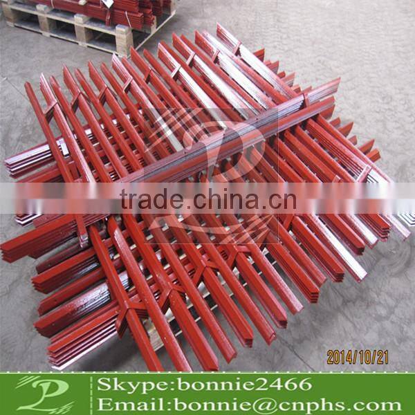 Powder coated fence European post(factory & trader)