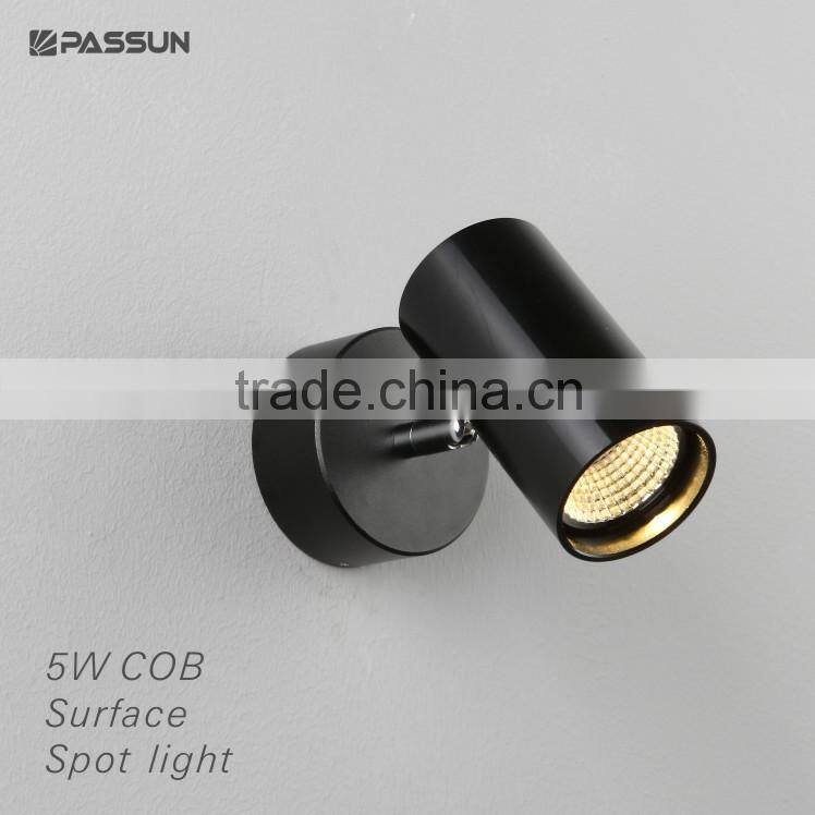 contemporary rotatable cob led surafce spotlight