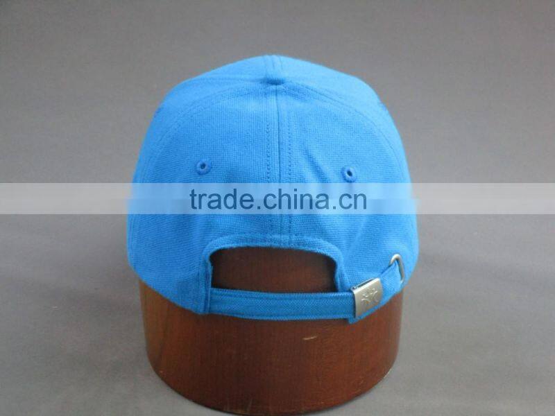 Custom high quality 6-panel Cotton twill Baseball cap with flat embroidery