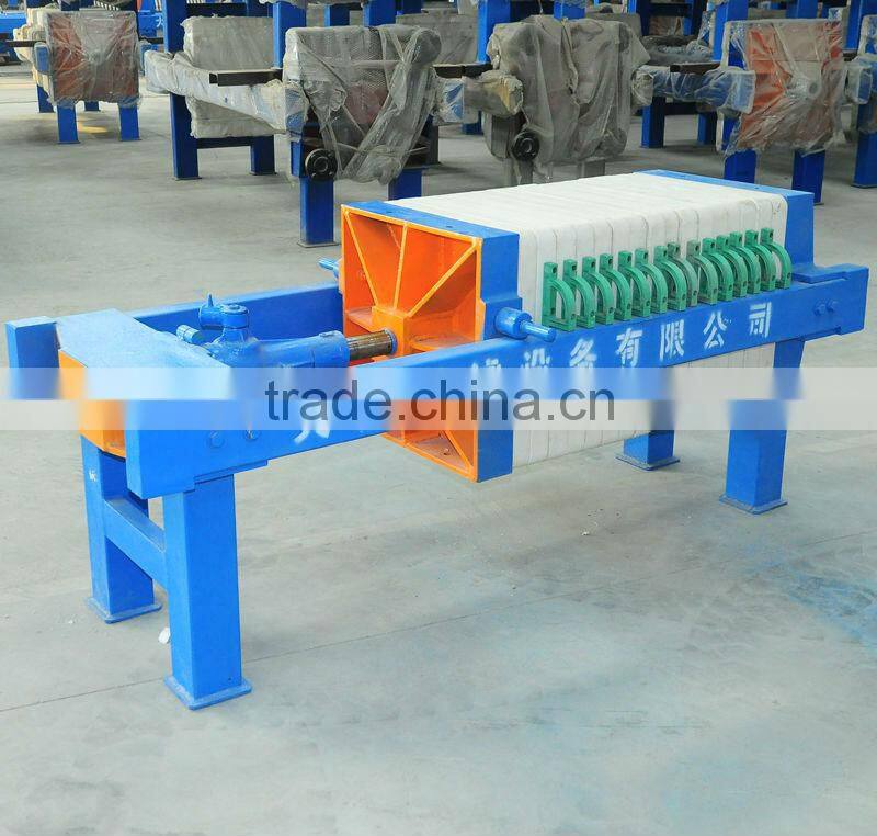 Manual CGR chamber filter press