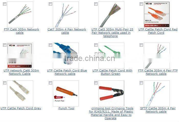 UTP Cat6 305m Network Cable brands