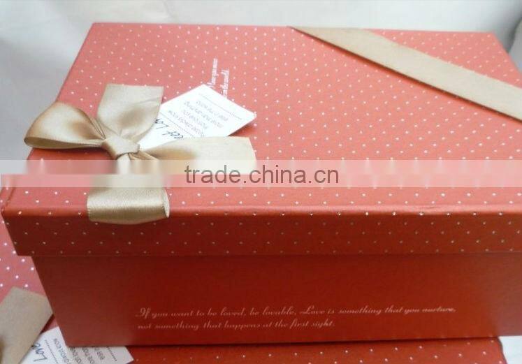 2016 New Bracelet Jewelry Box Case Bracelets Display Ribbon Gift Box