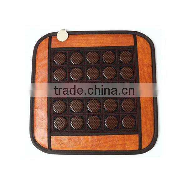 Newest model Portable infrared blood circulation Jade massage cushion