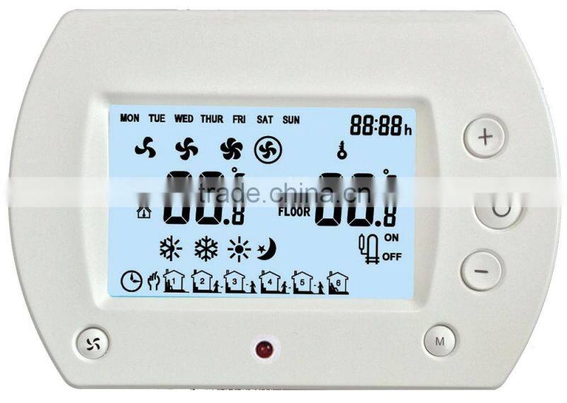 RL305C Series Wall-mount Big LCD Heat Pump &Compressor Thermostat