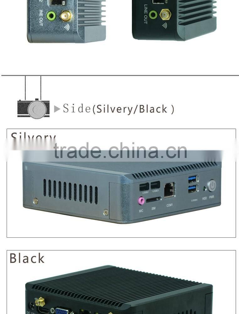 2*Lan Intel J1900/J1800 NANO Quad Core computuer USB 3.0 MiNi Home computer