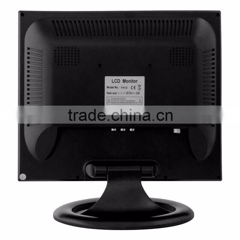 Low cost full color high definition lcd bus /car monitor with vga / dvi / hd mi/ usb