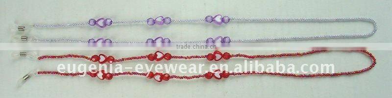 Eyeglasses beads cords