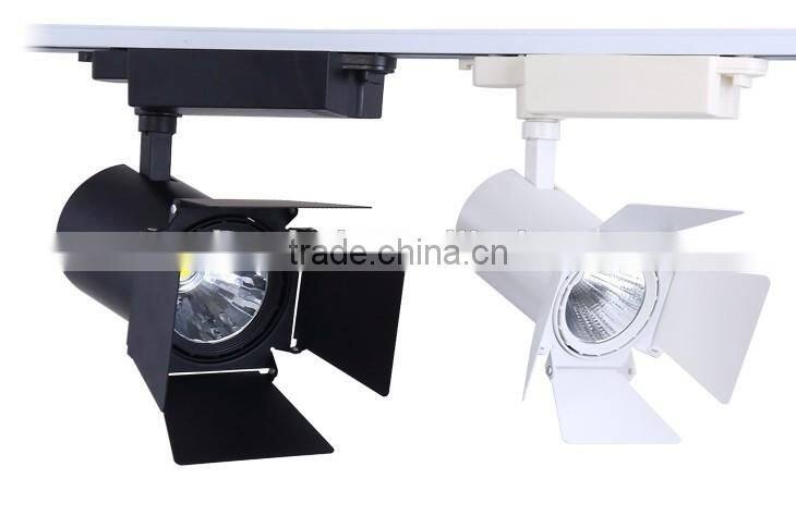 2015 new commercial led track light 4 leaf