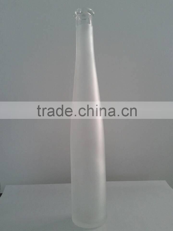 375ml Ice Wine Glass Bottles FROSTED Made in China