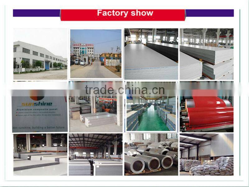 PVDF/PE ACP Aluminium Composite Panel for Outdoor Decoration