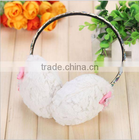 Kids Winter Fur Heated Earmuff