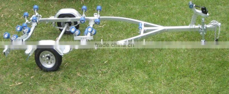 hot dip galvanized roller boat trailer for Australia and New Zealand