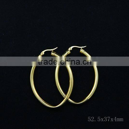 oval earrings for female hot selling