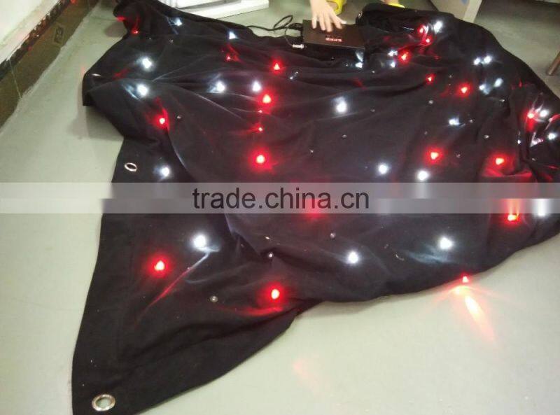 stage backdrop star sky cloth light