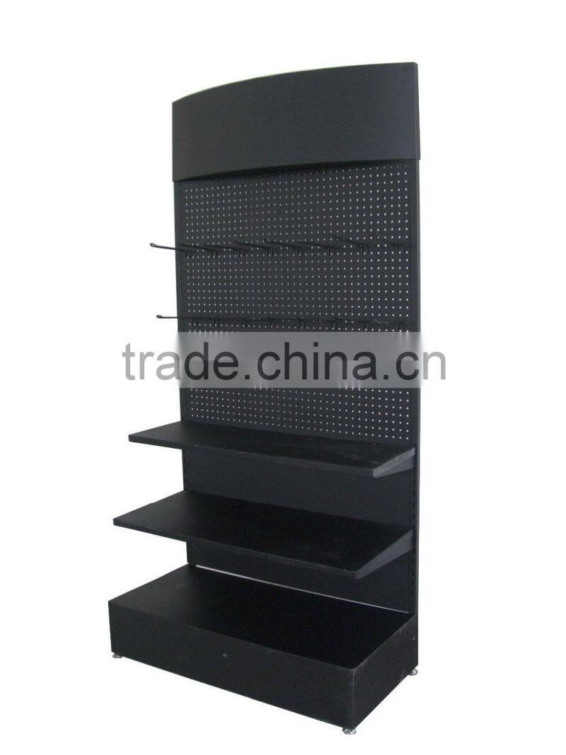 High quality China factory price pegboard metal display panel stand