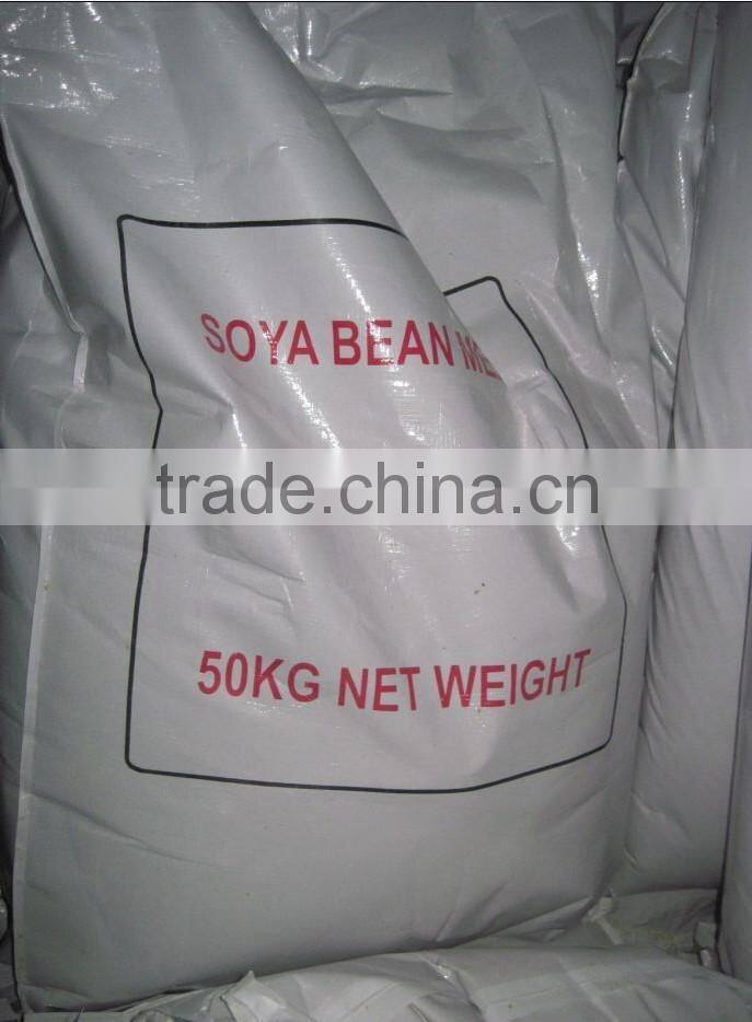 Soybean meal 43-46% ; feed soybean meal