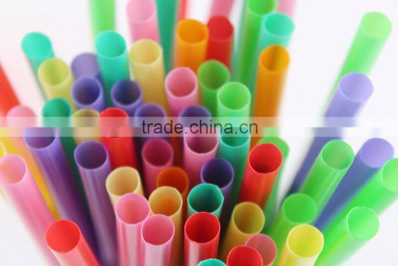 multiple sizes colorful artistic drinking straws