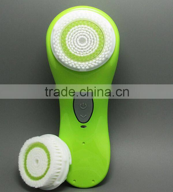 hotsale waterproof sonic body brush with electric waterproof facial body exfoliating rotating brush in home use