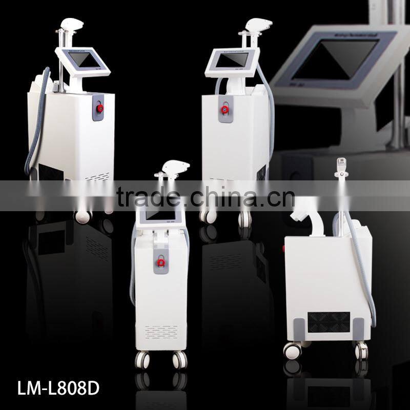 Newest home use with Factory Price Portable diode laser hair removal 2014 hot .top