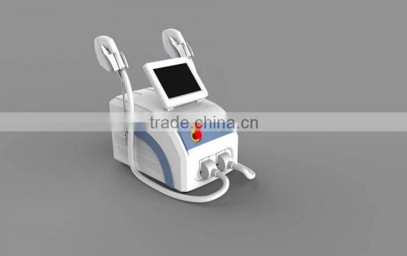 MES-K3 Two handpieces small shr laser/ OPT IPL hair removal