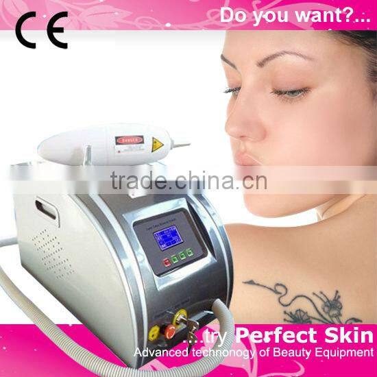 Mini Q switch nd yag laser tattoo removal machine home use