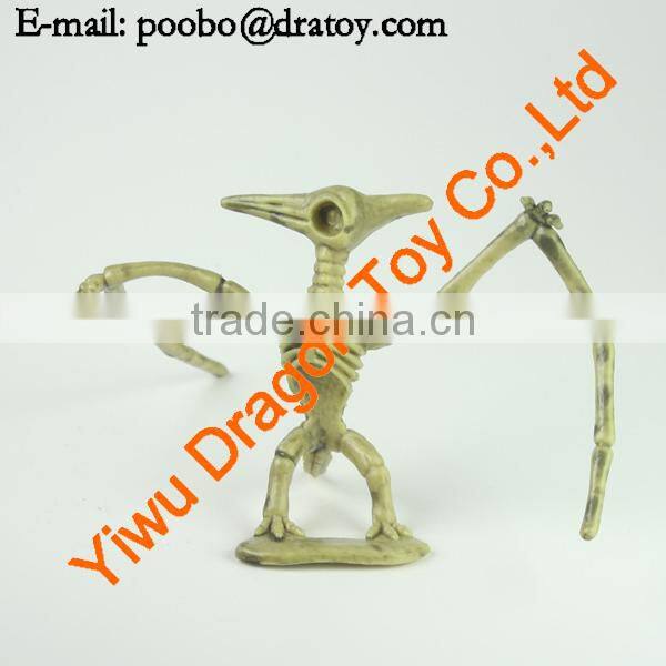 provide various Plastic toy dinosaur skeleton