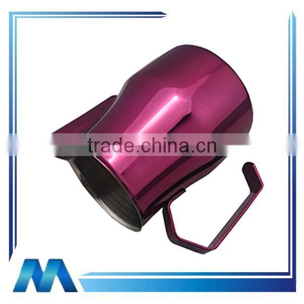 colorful stainless steel milk jug, Italy Cup, coffee jug