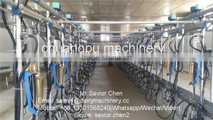 Dairy Farm Automatic Milking System , Milking Parlor For Cow