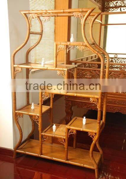 2011 noble elegance antique bamboo node display rack