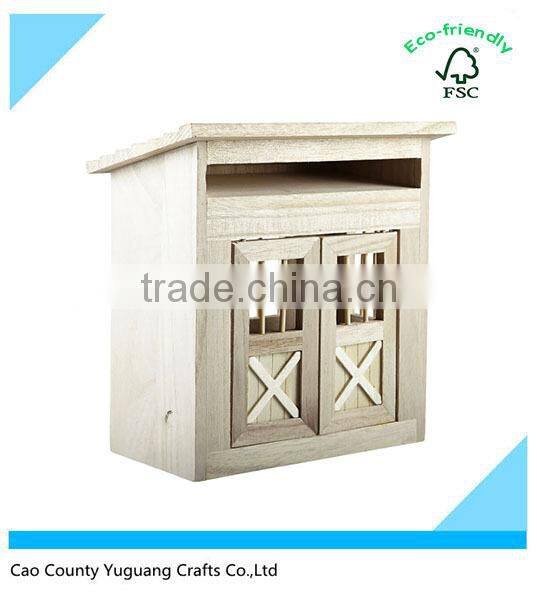 Custom Christams Wood Craft Wooden Horse Stable